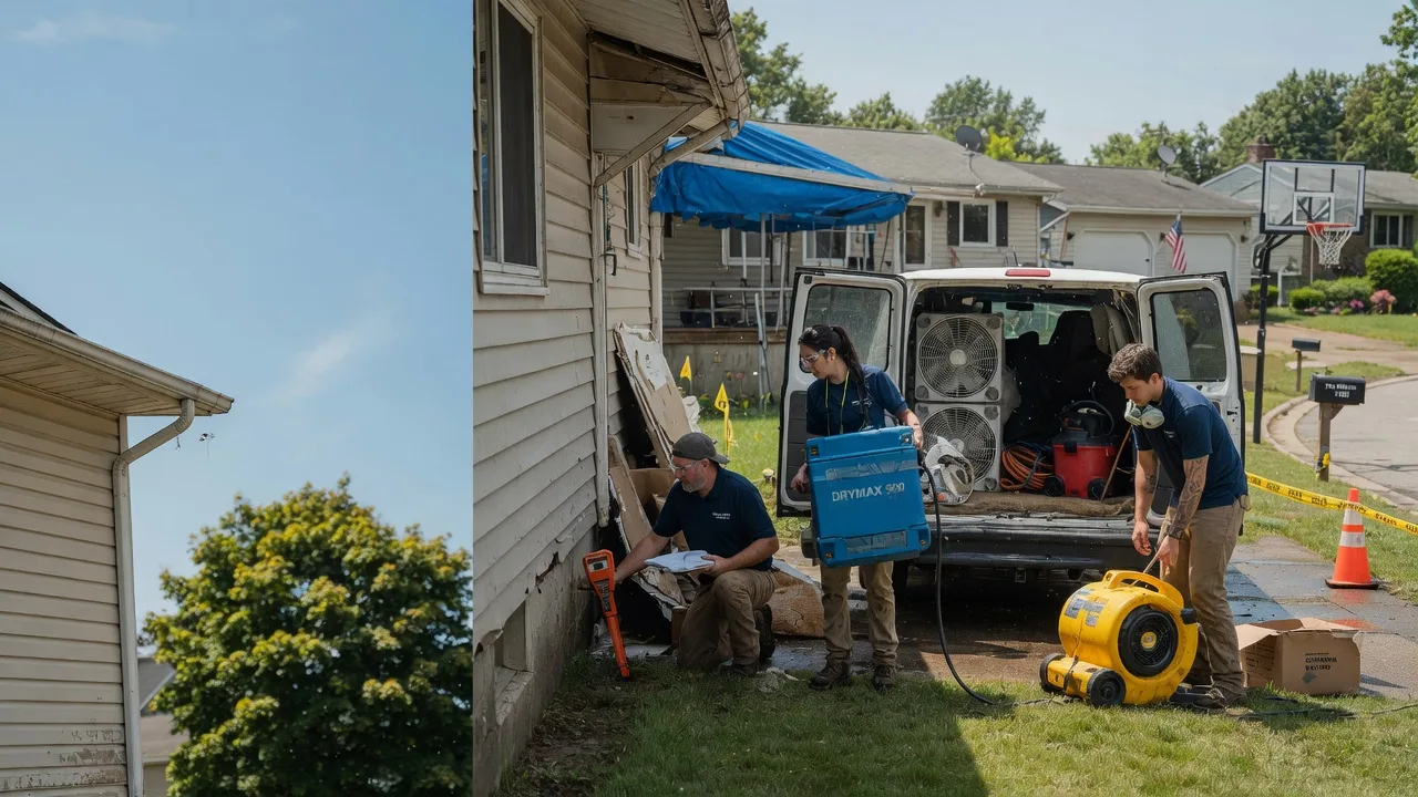 Ceiling Leak Cleanup in Land O Lakes, WI near me