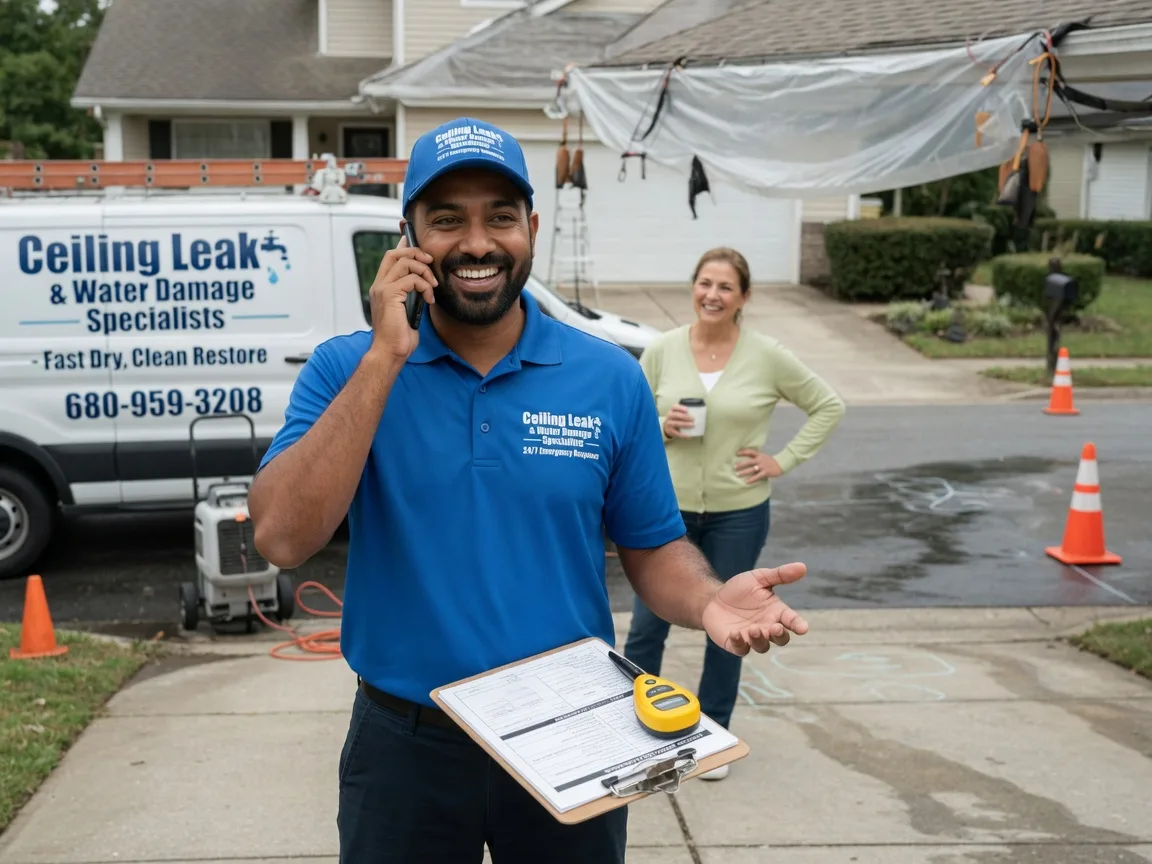 Ceiling Leak Cleanup Land O Lakes, WI FAQs